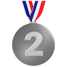 🥈 2位メダル